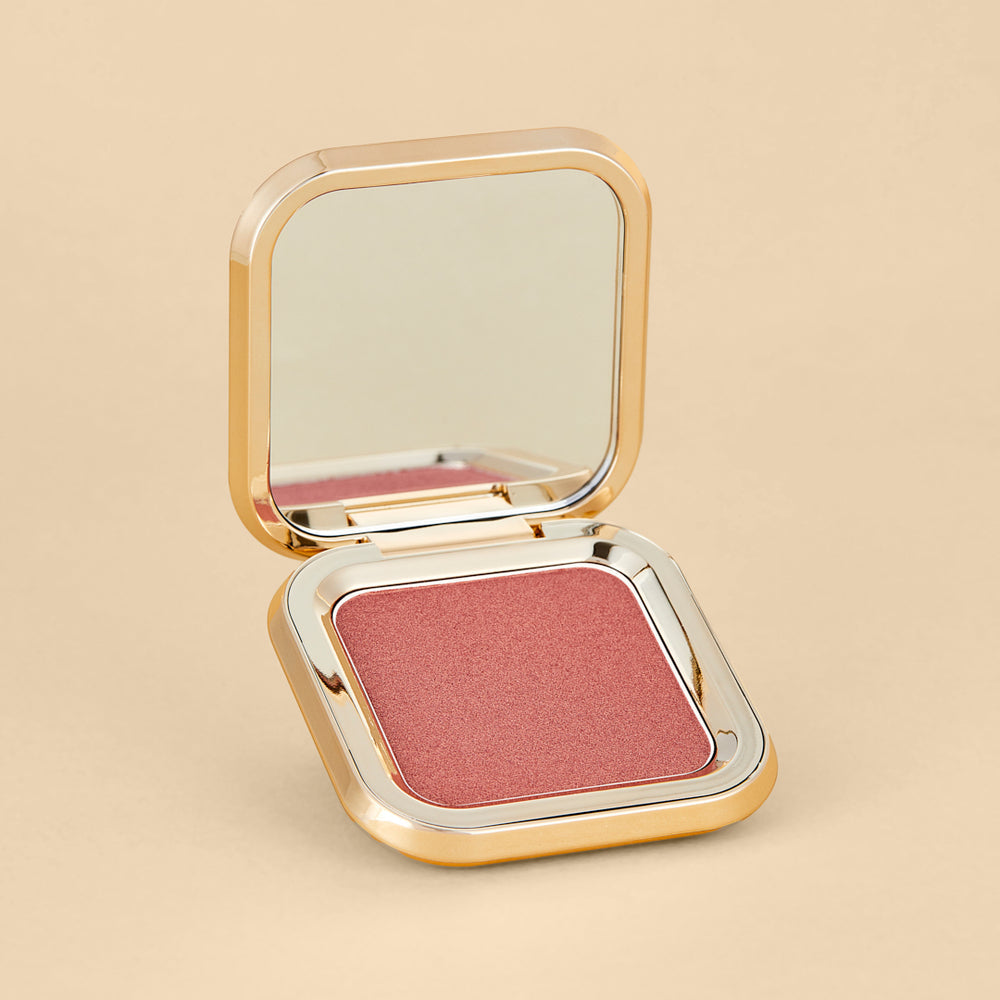 Atenea Rubor En Polvo Compacto Tono Pink Pearl