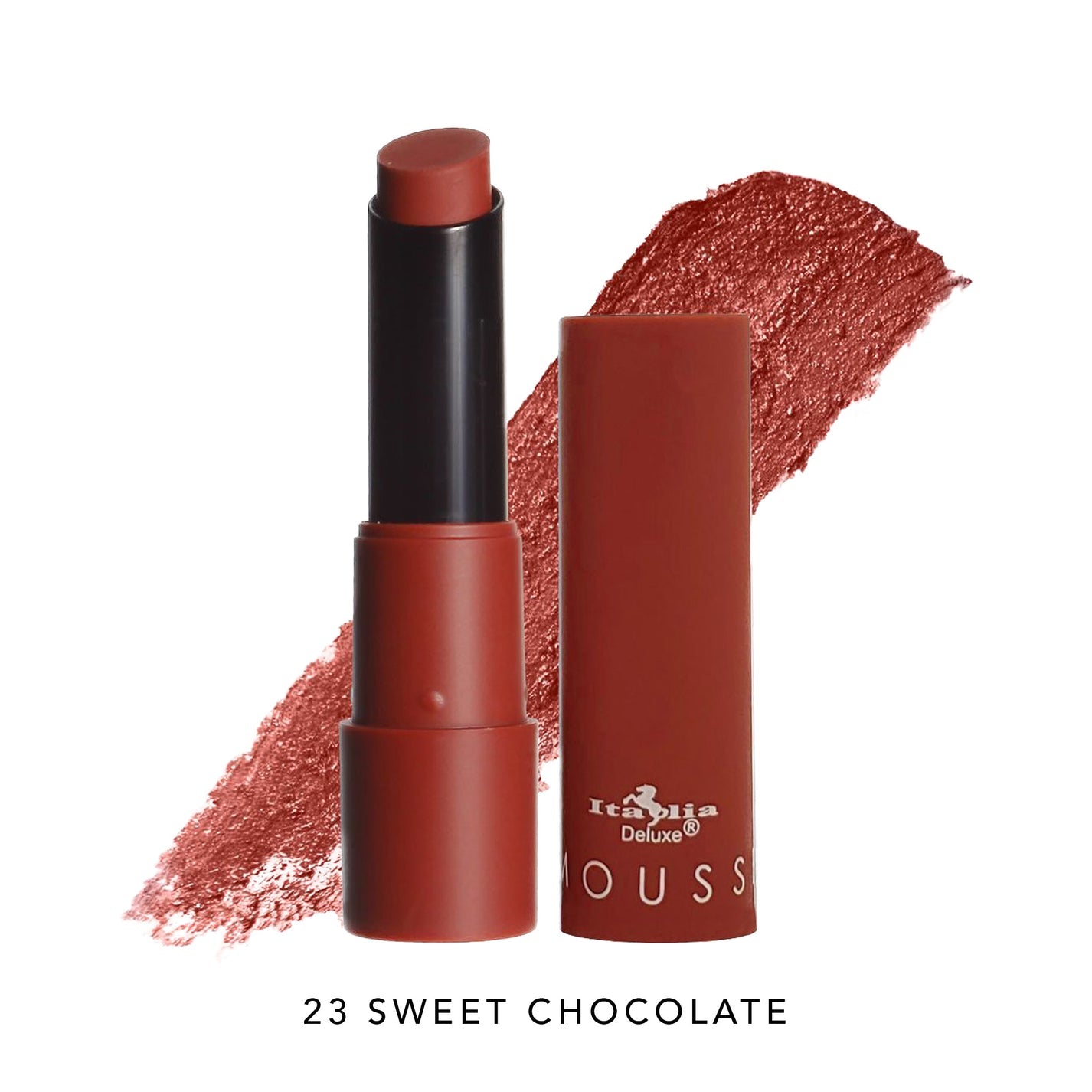 Italia Deluxe Mousse Matte Labial en Barra TONO SWEET CHOCOLATE