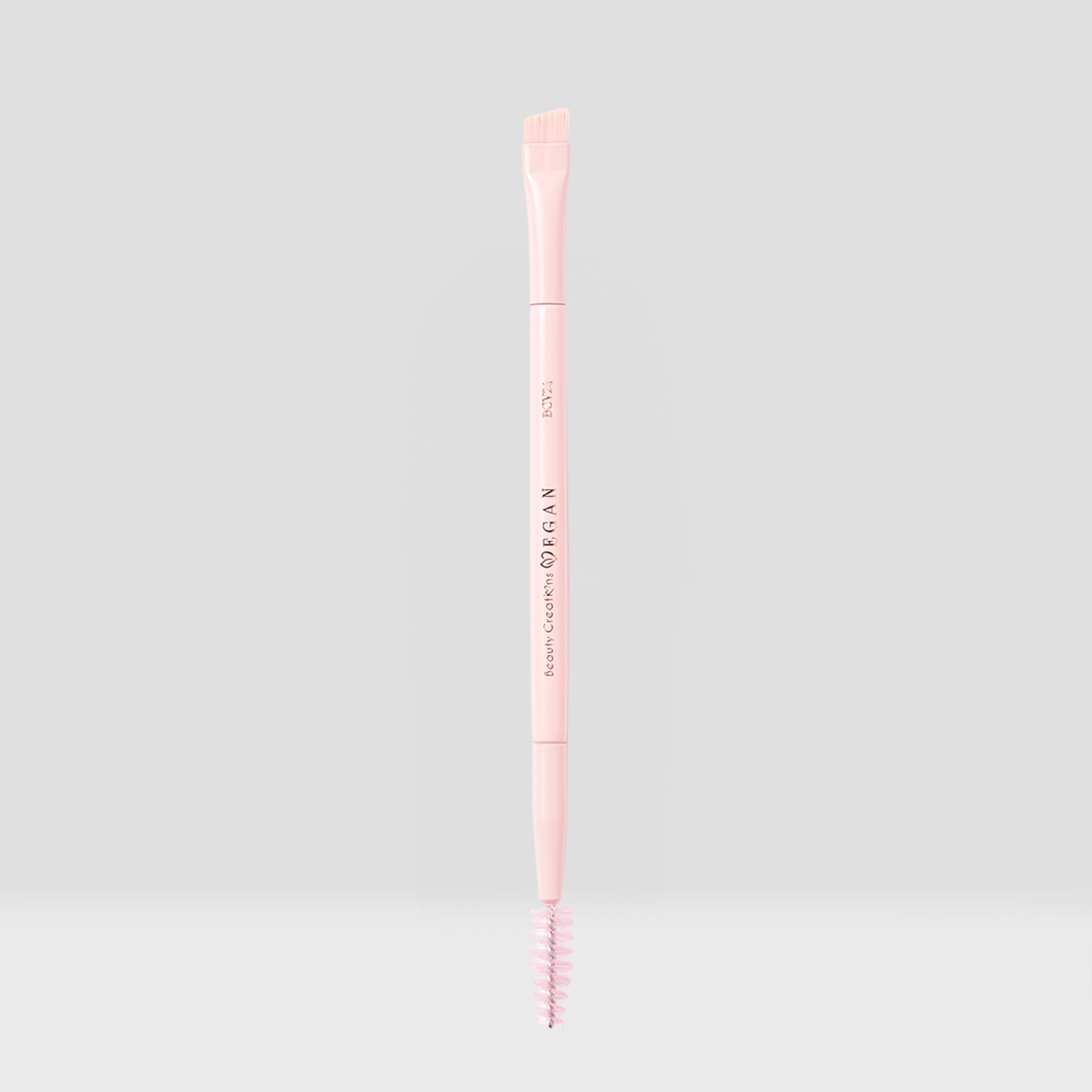 Beauty Creations Brocha Vegana para cejas dúo cepillo y pincel