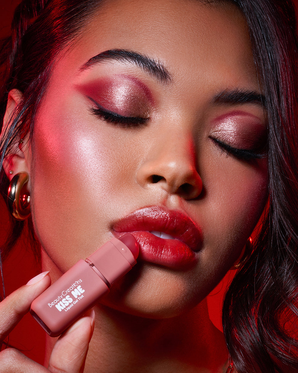 Beauty Creations Kiss me Tinta de labios Tender Rose
