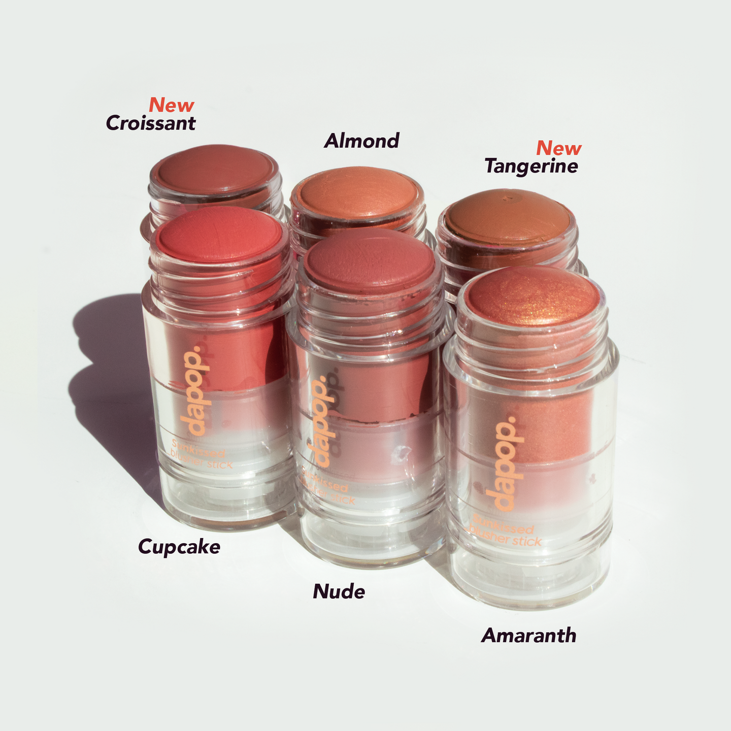 Dapop Sun Kissed Rubor Stick en Crema Tono Nude