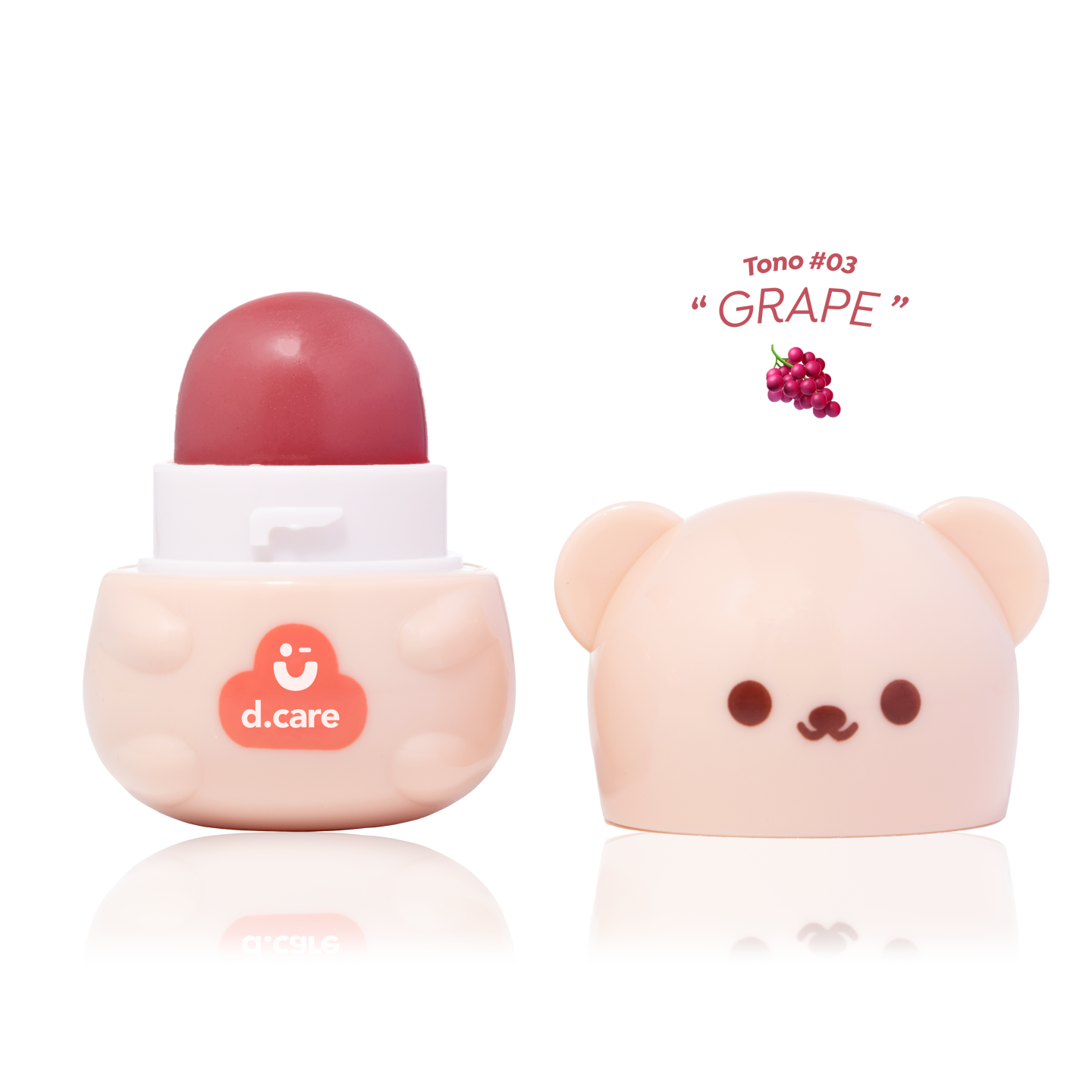 Dapop Baby Bear Lip Balm Tono GRAPE