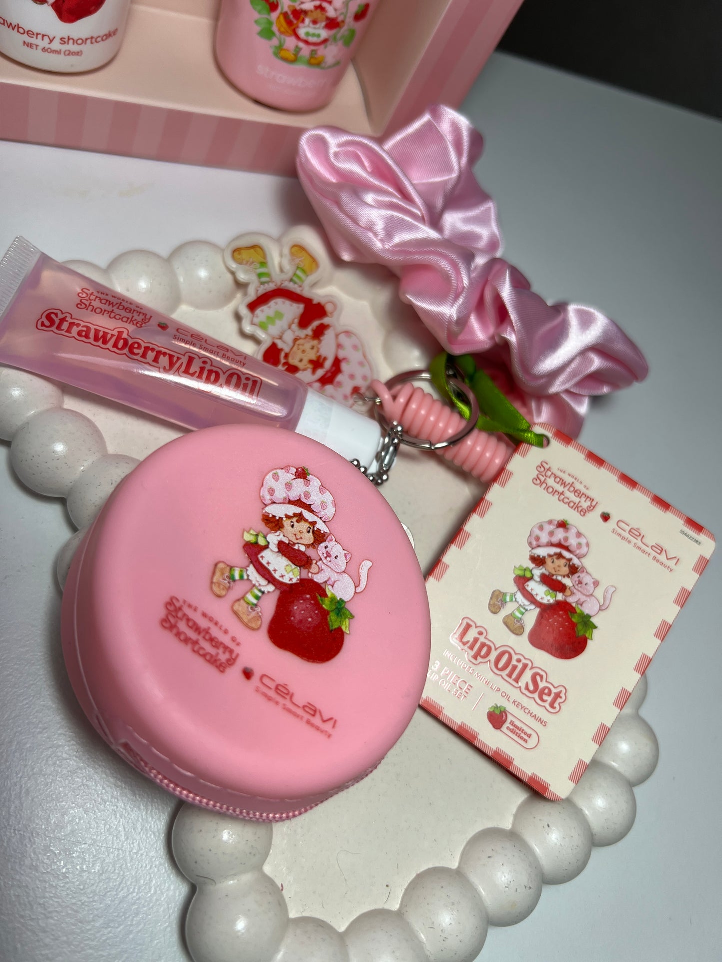 Celavi Monedero 👛 con Lip gloss y 2 minis gloss