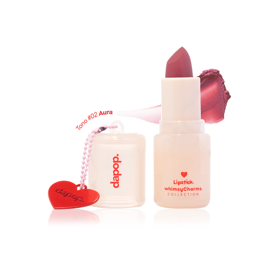 Dapop ✨Whimsy Charms lipstick✨Labial en barra TONO #2 AURA