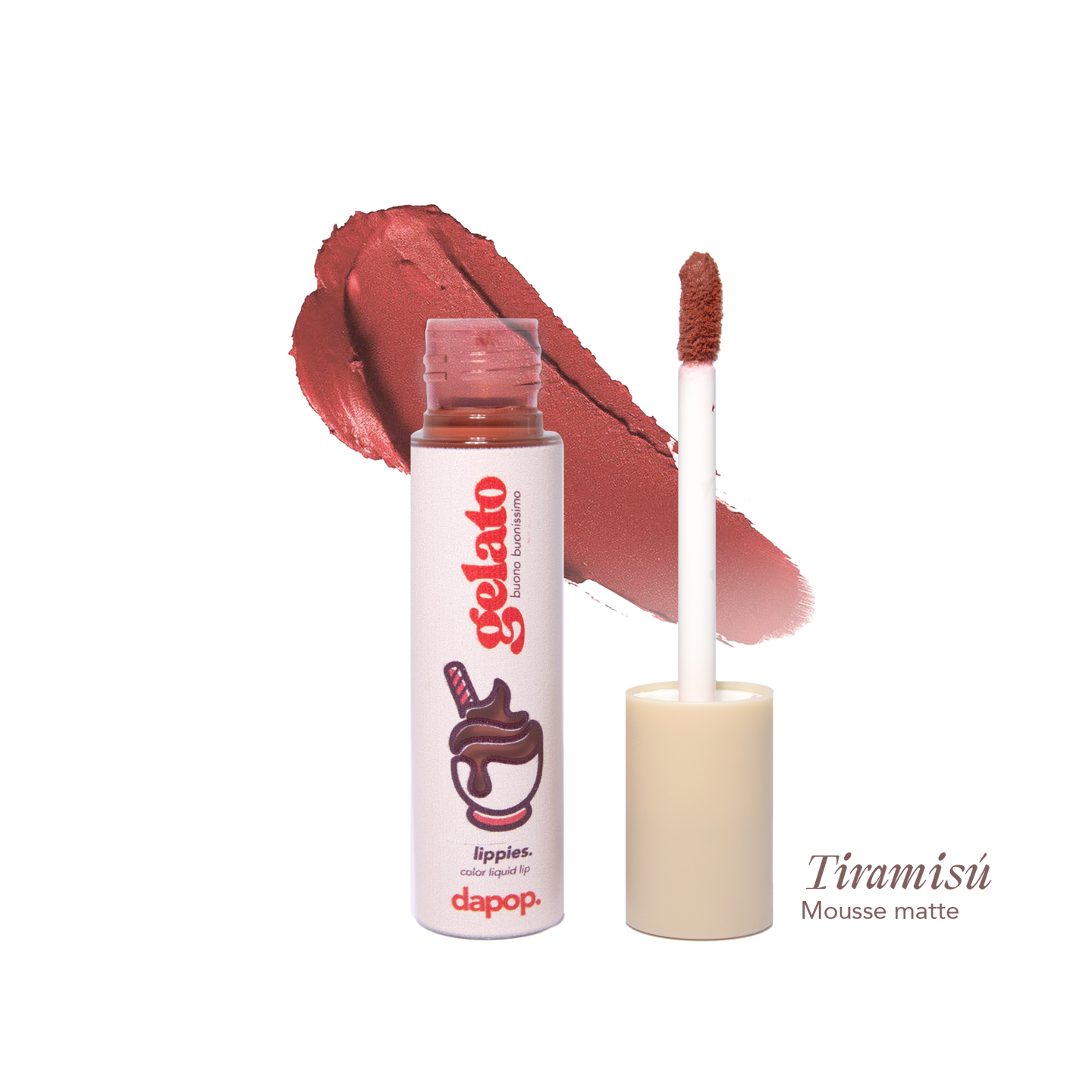 Dapop Gelatto Set para Labios Diferentes Texturas