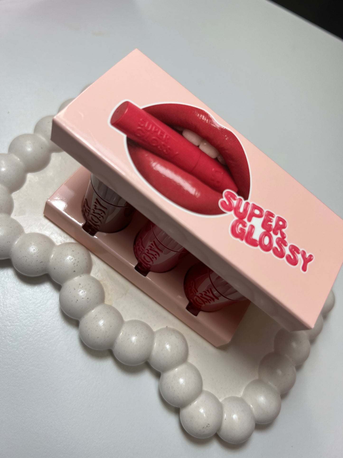 Pink Up Set de labiales Súper Glossy Mini 3 Piezas