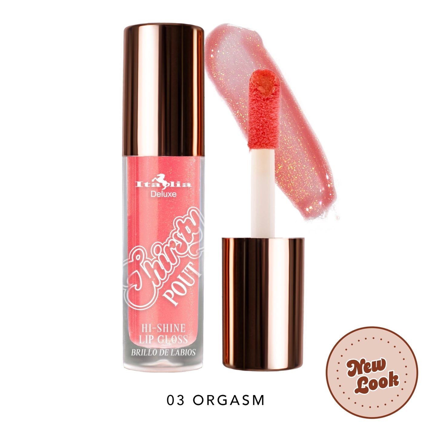 Italia Deluxe Thristy Pout Lip Gloss ORGASM