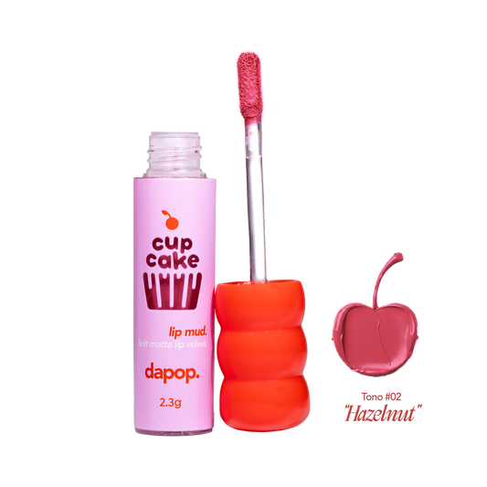 Dapop Cup Cake Labial Mate Aterciopelado Tono 02 Hanzenut