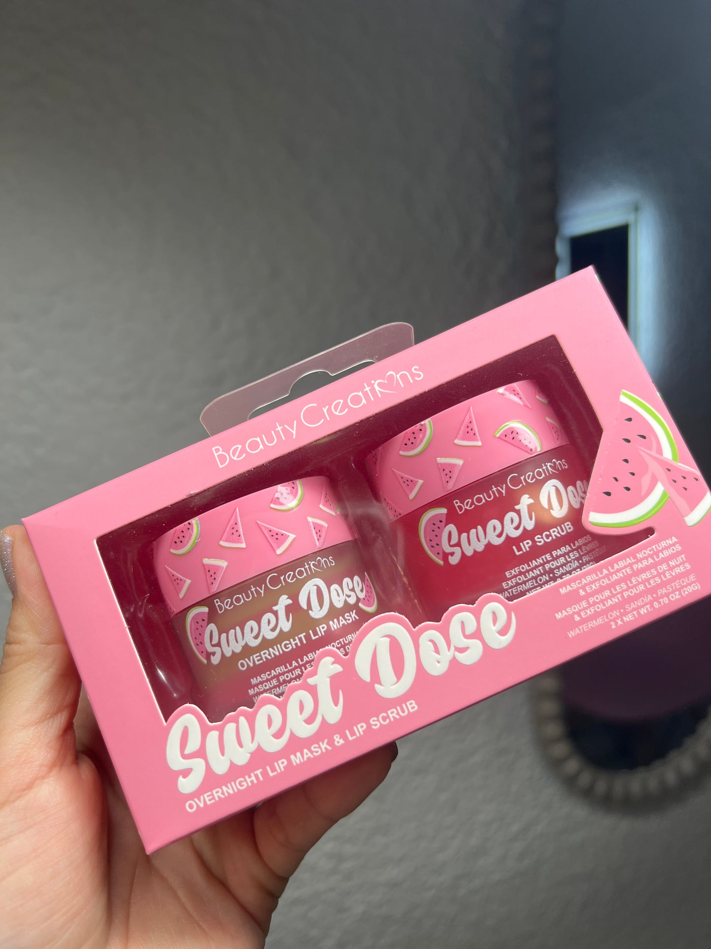 Beauty Creations Sweet Dose Mascarillade Labios  Y Exfoliante nocturno