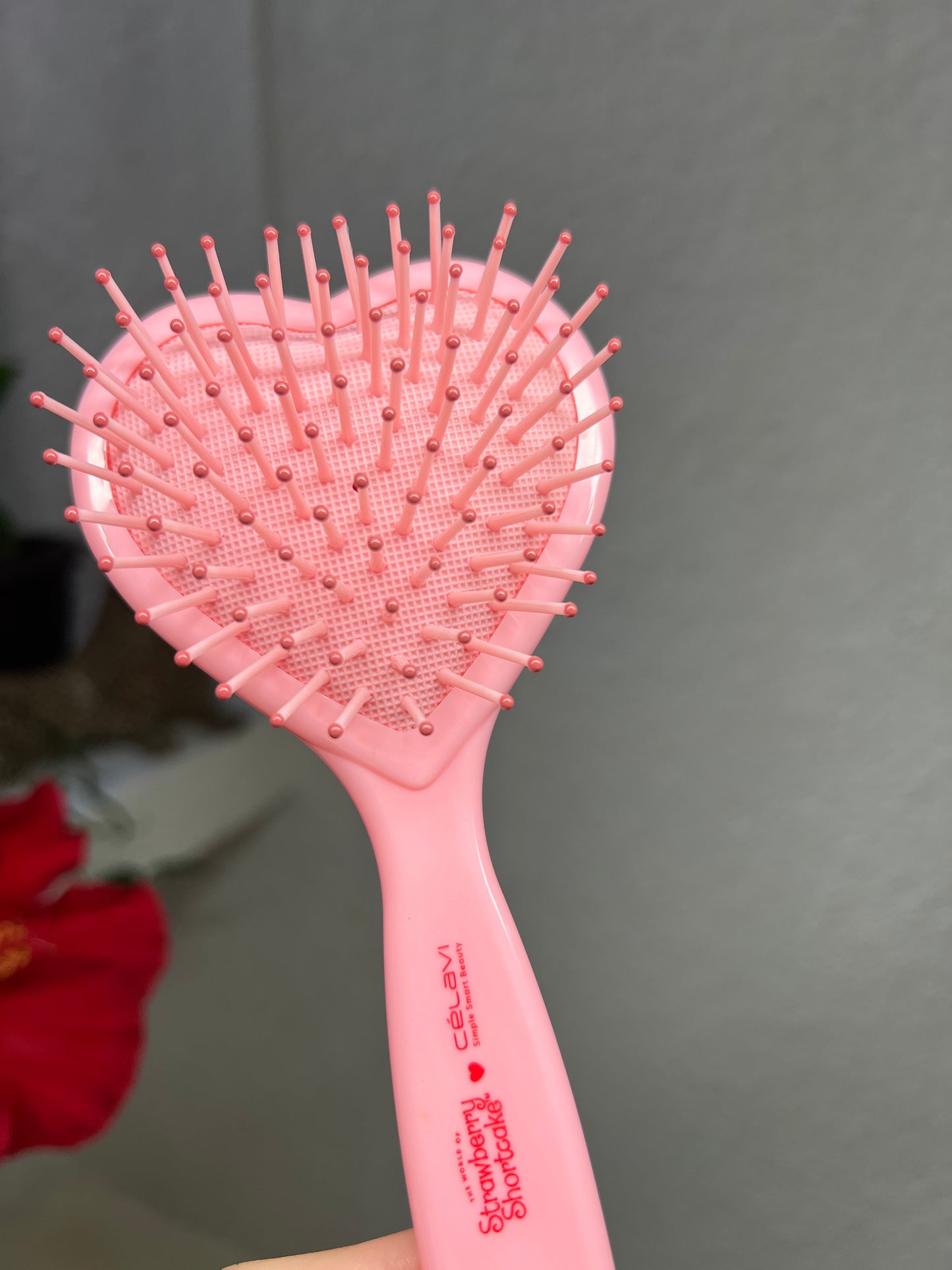 Celavi Rosita Fresita  Cepillo para Cabello Forma de Corazon