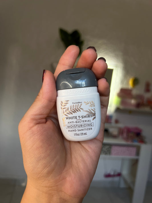 Bath And Body Works Gel Antibacterial White T Shirt