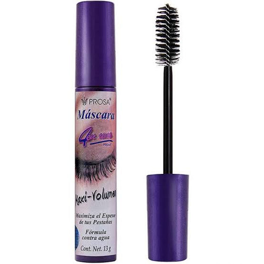 Prosa Mascara de Pestañas Rímel Tapa Morado MÁXIMO VOLUMEN