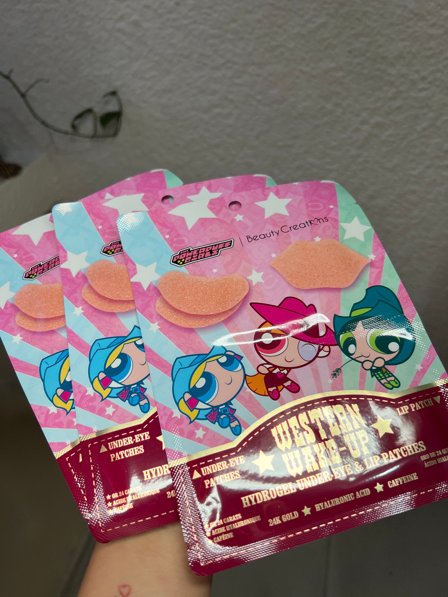 Beauty Creations Chicas Super Poderosas 	Parches Hidrogel Labios y ojos