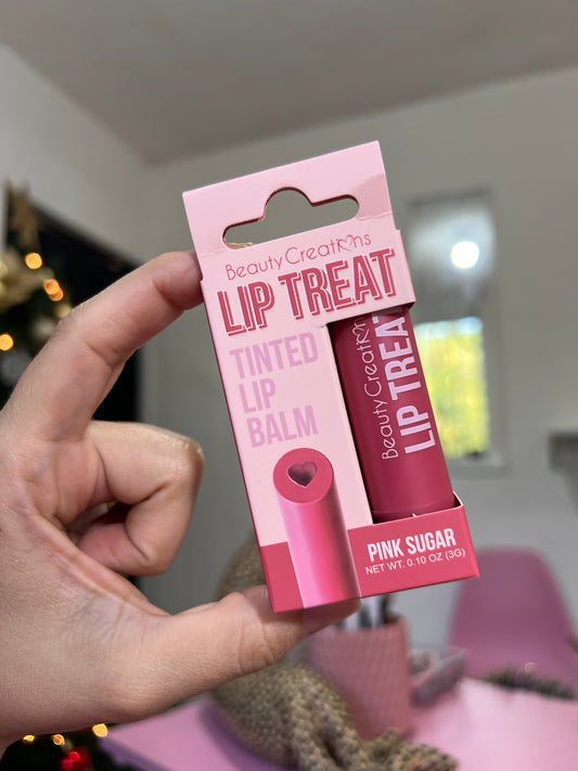 Beauty Creations NUEVO LANZAMIENTO Tinted Lip Balm (tinta )PINK SUGGAR 🌸