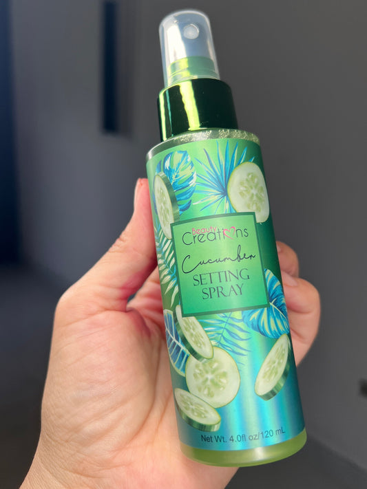 Beauty Creations Spray Fijador Pepino 🥒