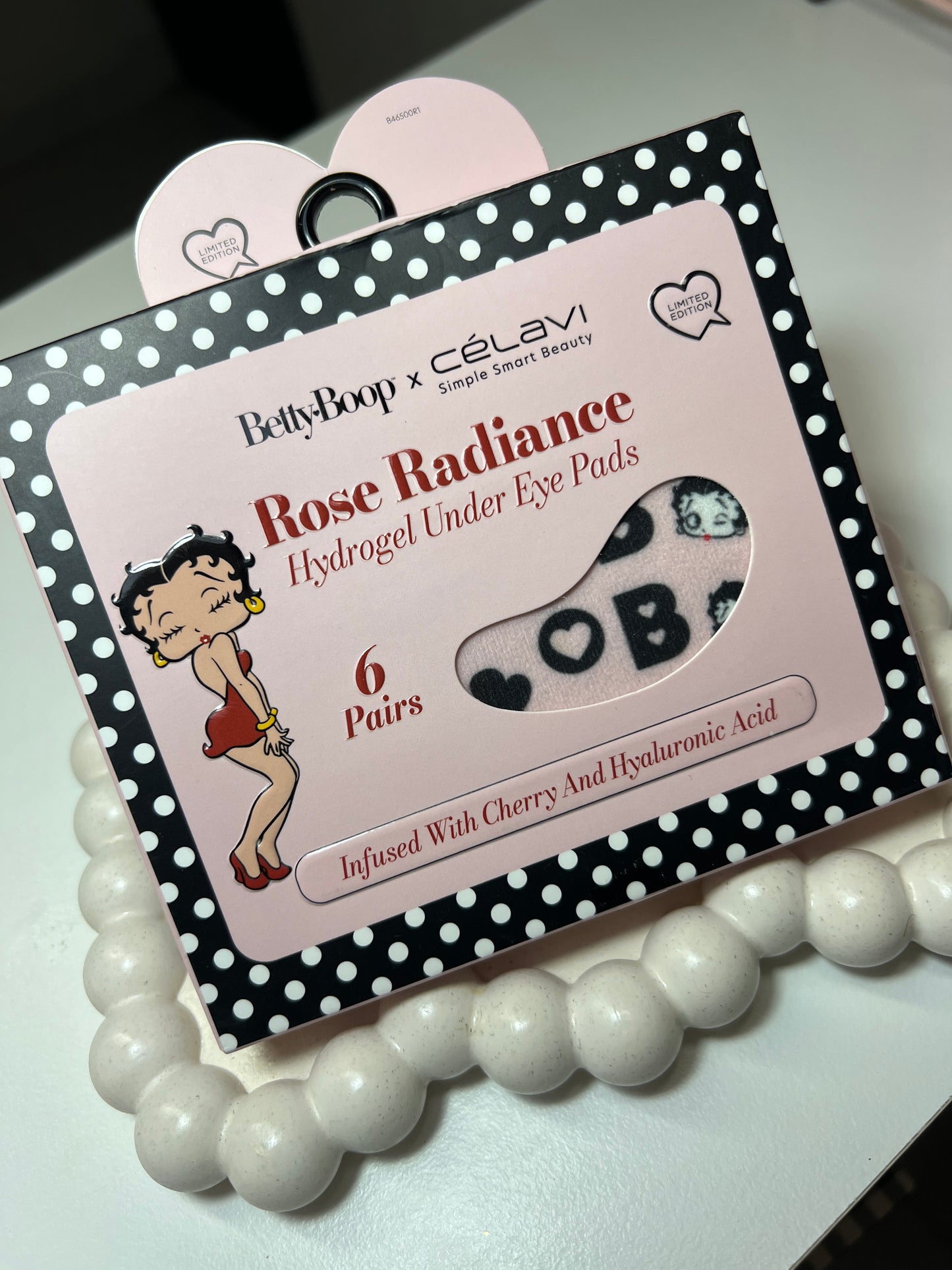 Celavi Betty Boop Parches Hidrogel Cherry Ácido  Hialuronico