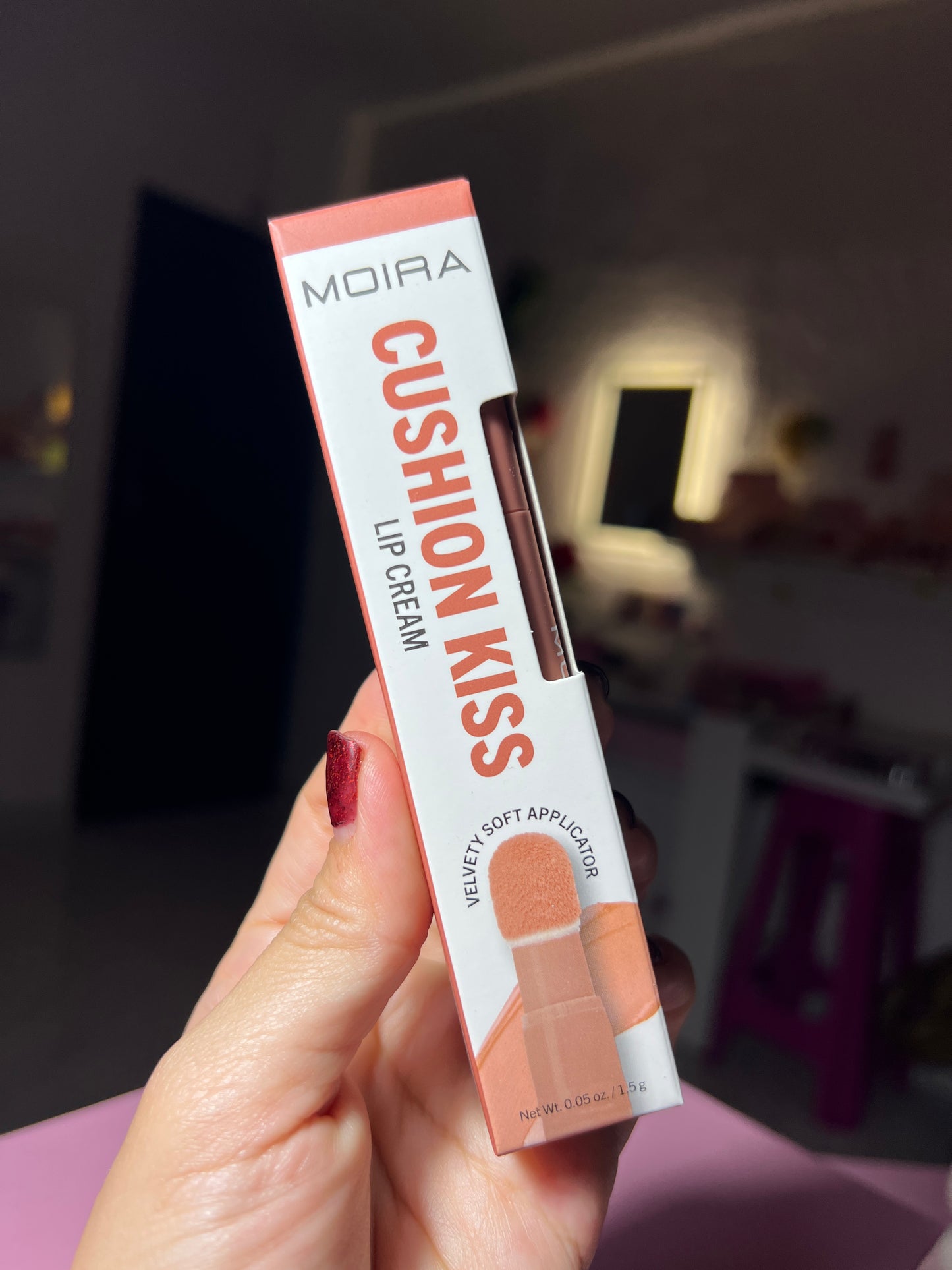 Moira Cushion Kiss Lip Cream Tono #12
