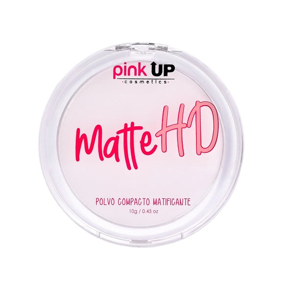 Pink Up Matte HD Polvo Compacto Matificante
