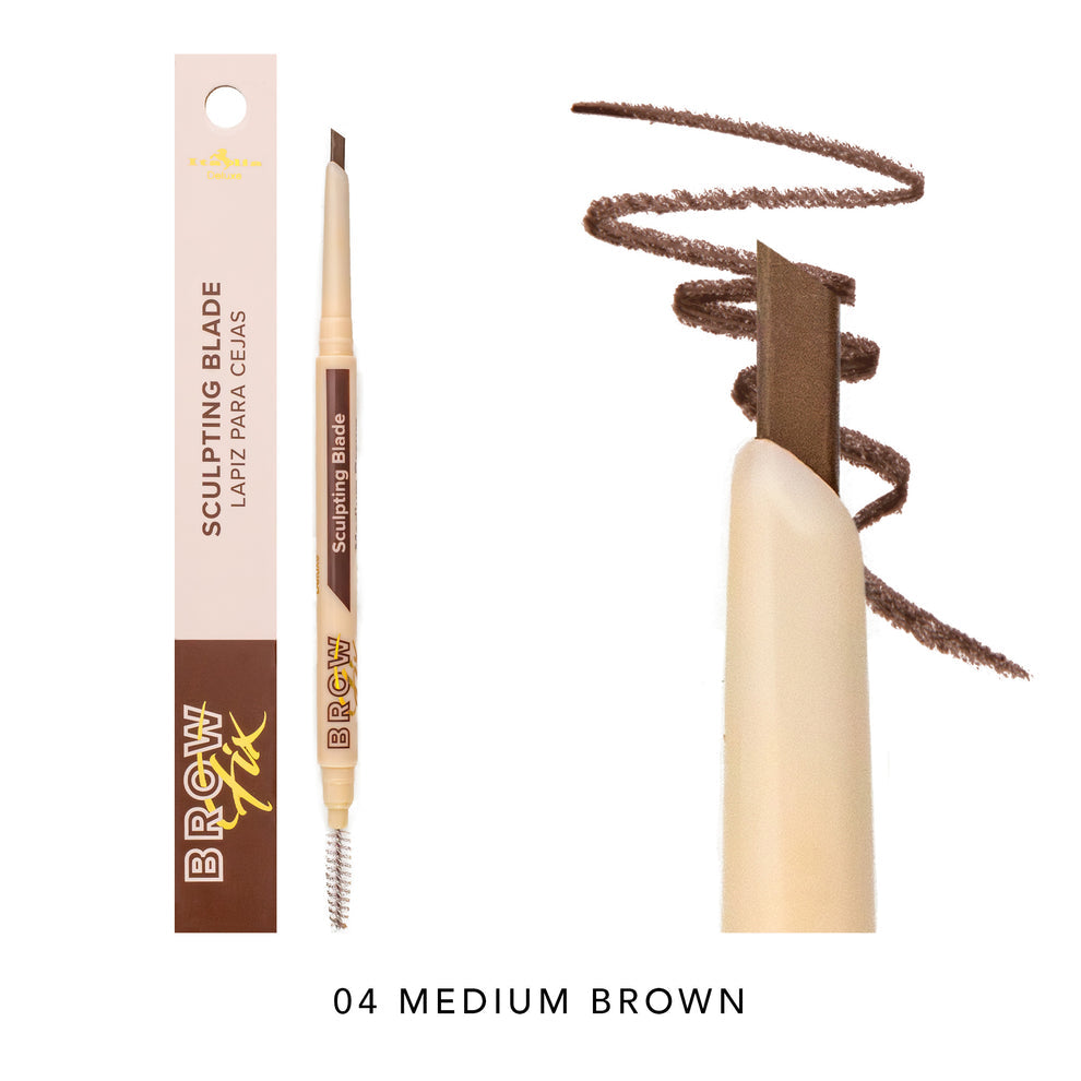 Italia Deluxe Brow Fix Lápiz para Cejas MEDIUM BROWN