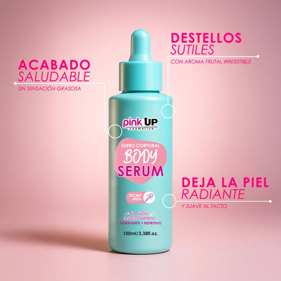 Pink Up Body Serum con Brillos Secrets Wish ✨