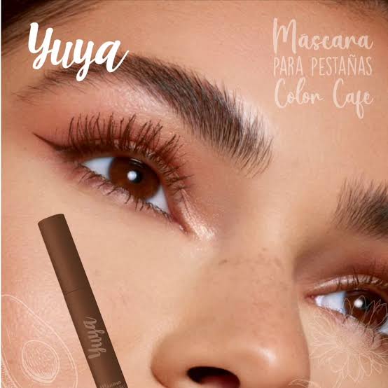 Yuya Máscara de Pestañas 10Aceites Naturales Nuevo Color Café