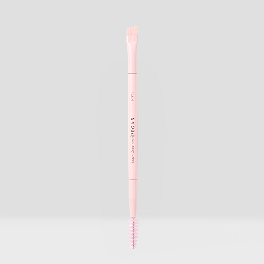 Beauty Creations Brocha Vegana para cejas dúo cepillo y pincel
