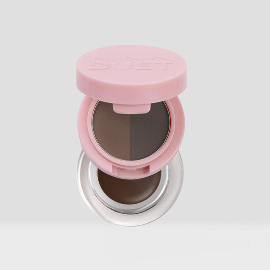 Beauty Creations Duet Pomada Y Polvo Para Cejas Tono MEDIUM DARK