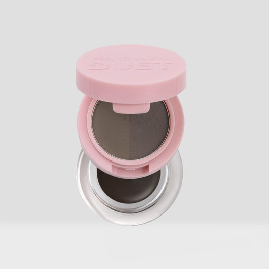 Beauty Creations Duet Pomada y Polvo Para Cejas Tono DARK BROWN