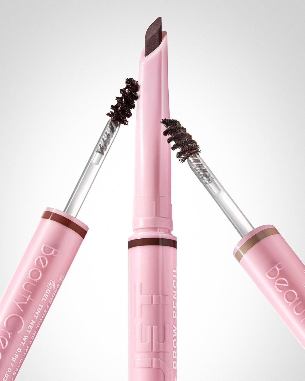 Beauty Creations Duet Gel de color & Lápiz de Cejas Tono MEDIUM BROWN