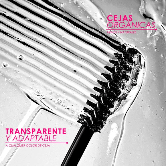Pink Up Organic Brown Gel ceja transparente