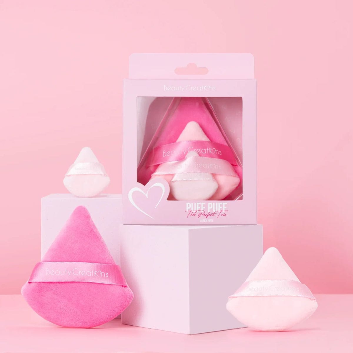 Beauty Creations Set De Puff Esponjas  Diferentes Tamaños
