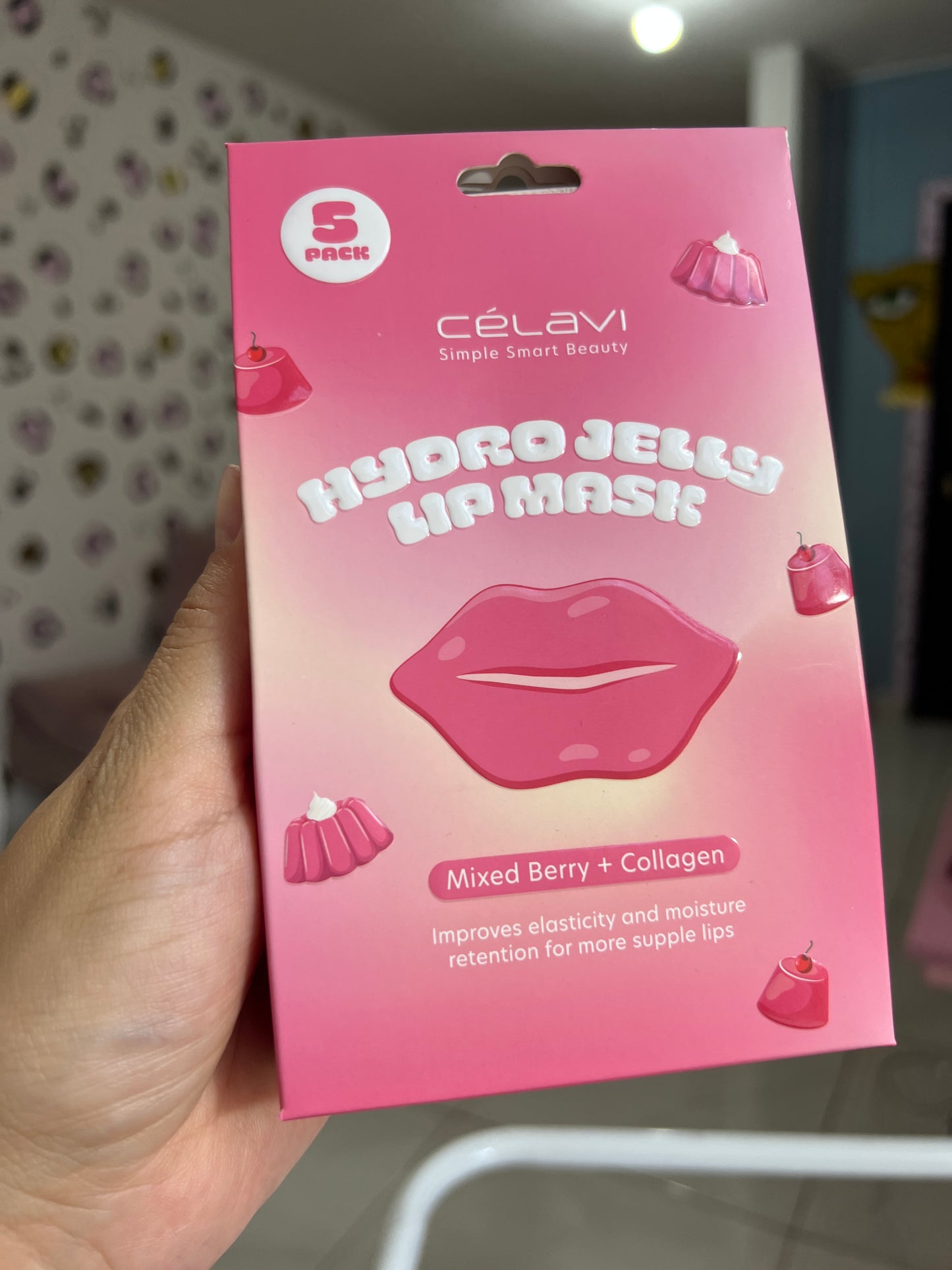 Celavi Hidro Jelly Para Labios Hidratante Colageno +Berrys
