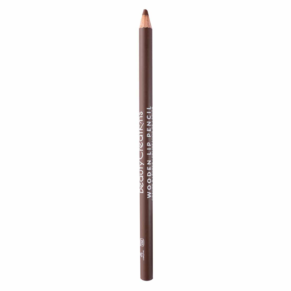 Beauty Creations Wooden Lip Pencil Delineador Labios Tono La Vida Mocha