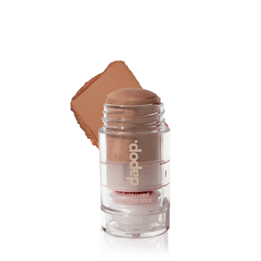 Dapop Sun Kissed Rubor Stick en Crema Tono Tangerine